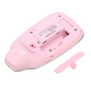 2 in 1 Portable Takeout Mini Electric Smooth Ionic Hair Brush with Massage Comb Head
