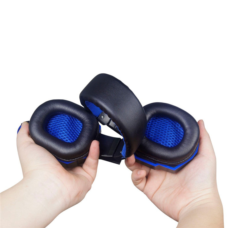 PLEXTONE PC780 LED Light Noise-cancelling Game Headset HD Mic Over-ear Headphone for PC Laptop Phone