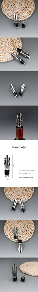 [Optimized version] Circle Joy New Stainless Steel Liquor Spirit Pourer Fast Red Wi-ne Decanter Bottles Tools Kit from Xiaomi Youpin