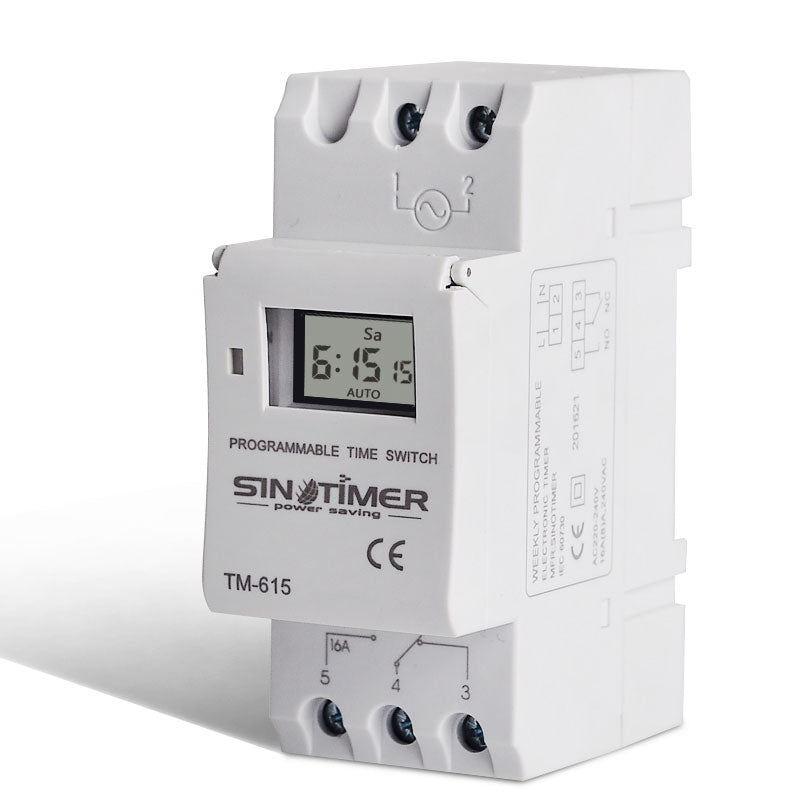220V 110V 24V 12V Microcomputer Electronic Programmable Digital TIMER SWITCH Time Relay Control