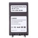Replacement Li-ion 21.6V 2000mAh-4000mAh Battery for Dyson V8 Battery Compatible with Dyson V8 Absolute Animal Fluffy Cord-Free Vacuum Handheld Vacuum Cleaner