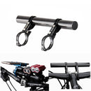 GUB G-202 Bicycle Bike Double Handlebar Extension Mount Carbon Fiber Extender Light Lamp Holder