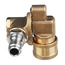 High Pressure Car Washer Pressure Washer Nozzle Tips Pivot Coupler Spray Adapte Kit 4000 PSI