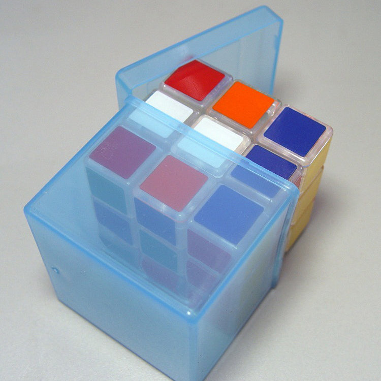 Transparent PP Magic Cube Storage Box Case Protect for Universal 57cm 3x3x3 Magic Cube