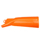 Motorcycle Waste Oil Guide Tube Funnel Orange For Harley Sports 883 1200