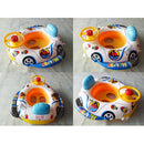 Inflatable Car Kids Swimming Ring Baby Toddler Swimming Pool Toy Children Float Seat Boat Ring