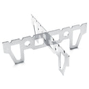 Outdoor Camping Stainless Steel Alcohol Stove Stand Cross Rack Holder Cooking Burner Support Frame