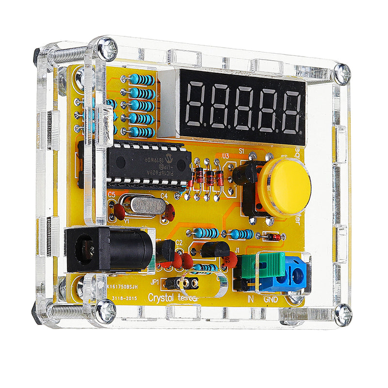 Geekcreit 1Hz-50MHz Crystal Oscillator Frequency Tester Counter Meter With Case