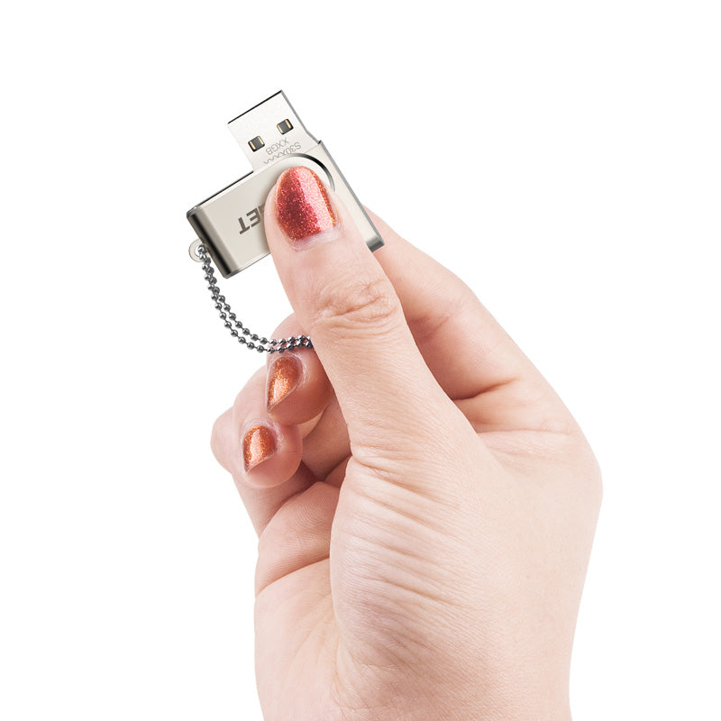 Eaget USB3.0 Flash Drive 32G 64G Metal USB Disk Memory Stick Portable Mobile Flash Drive