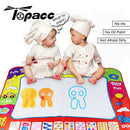 Large Magical Writing Blanket 80cm Monochrome Water Canvas Graffiti Children's Educational Toys