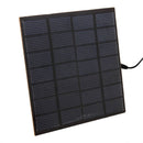 1.2W Mini Solar Power DC Brushless Submerged Water Pump Garden Landscape Fountain Decoration