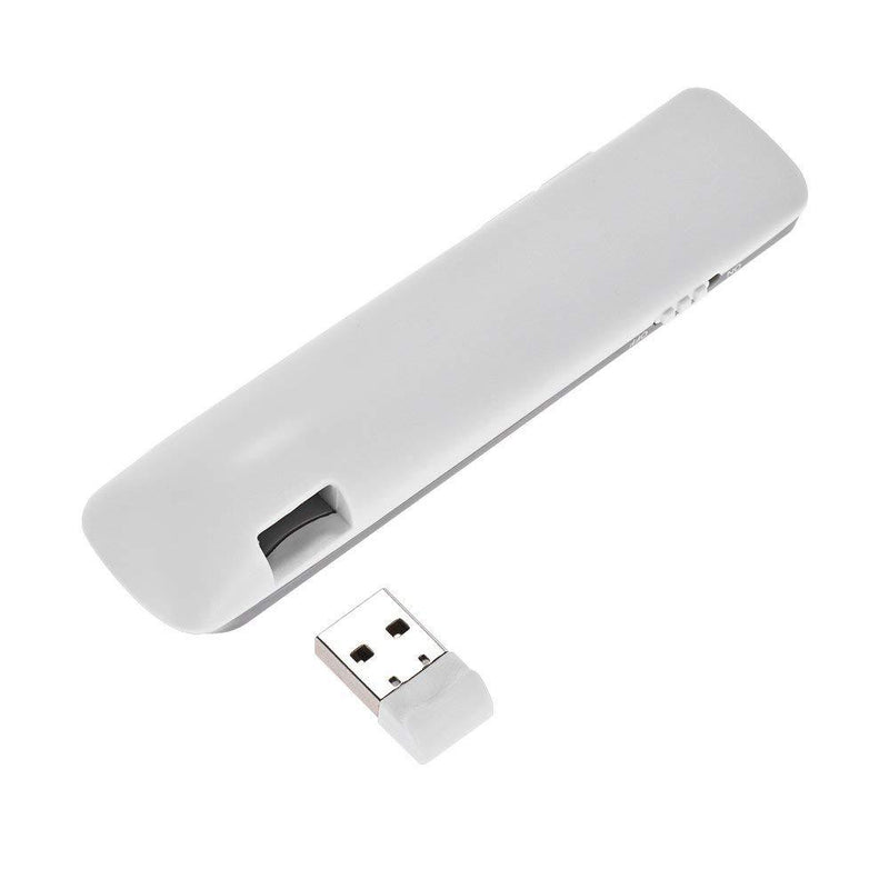 Vesine 520 2.4GHz Wireless PPT Clicker Laser Flip Pen PPT Laser Page Pen 50m Remote Control for School Buisness Meeting Presentaion