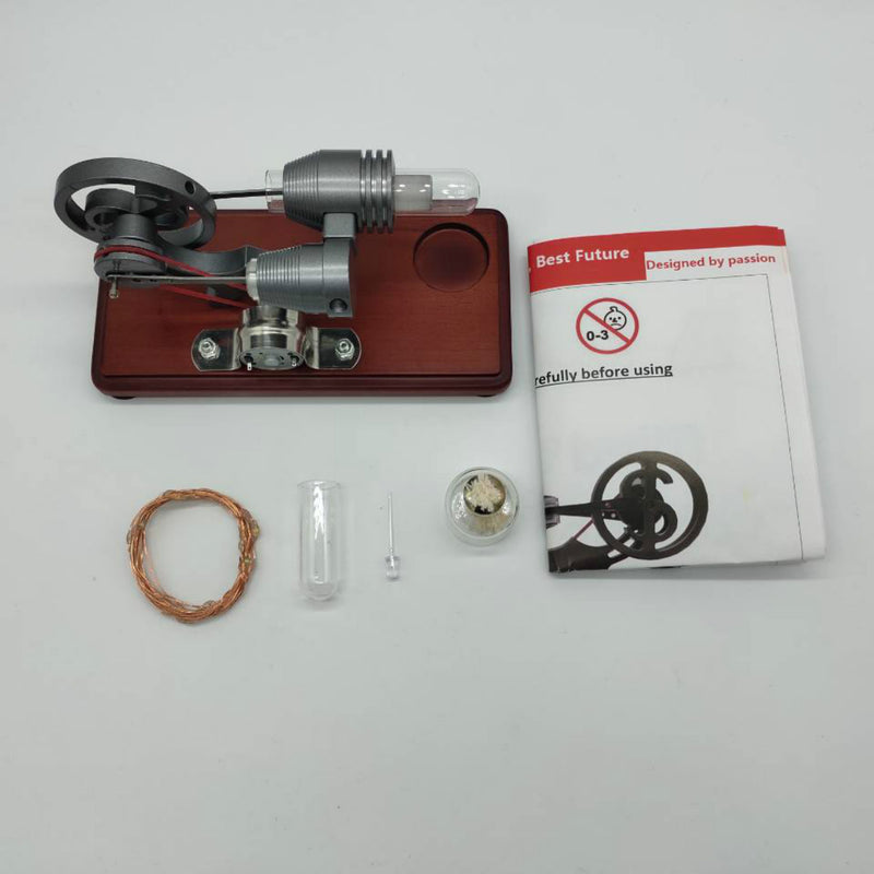 Hot Air Stirling Engine Motor Model Generator Education Toys Sterling Engine
