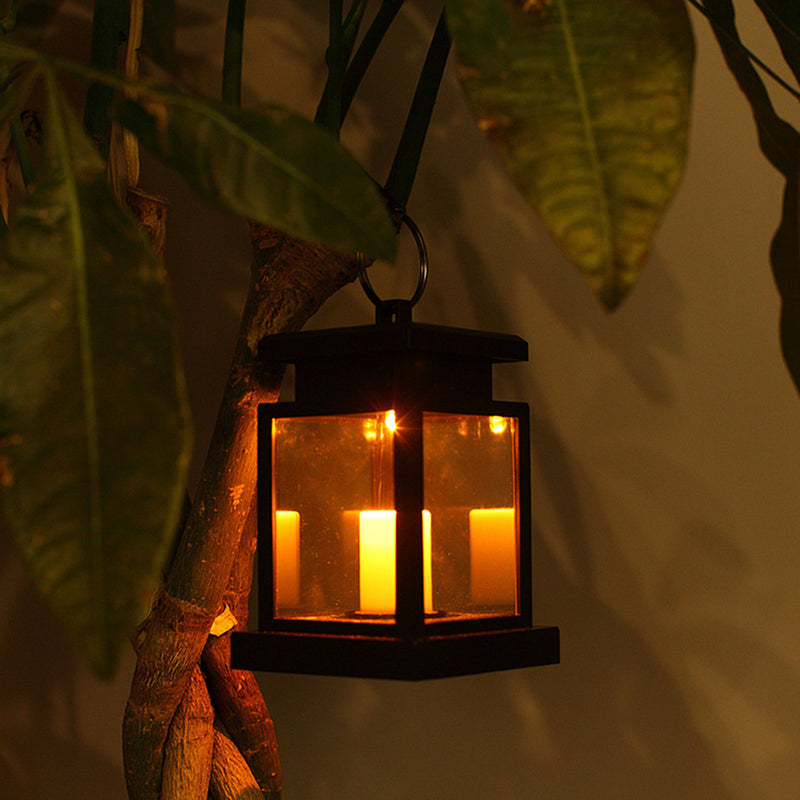 Solar Power Clip Lamp Hanging Led Umbrella Light Lawn Path Landscape Garden