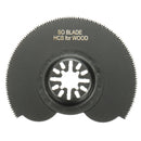 3pcs 88mm High Carbon Steel Semicircle Flush Saw Blades Ocsillating Multitool Accessories