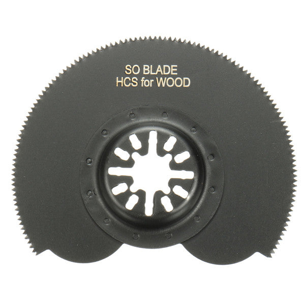 3pcs 88mm High Carbon Steel Semicircle Flush Saw Blades Ocsillating Multitool Accessories