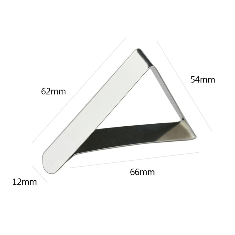 10pcs 403 Stainless Steel Table Cloth Clips Picnic Dinning Desk Cloth Bed Sheet Clip
