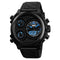SKMEI 1359 3 Dials Dual Display Watch Chronograph Alarm Luminous Display Calendar Digital Watch