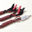110 Test Head to Crocodile Clip RJ11 Voice Network Cable Tester Leads MDF Check Test Cord for 110 Phone Krone Voice Module Telecom Patch Panel