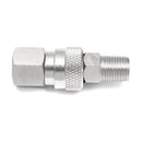 PCP 8mm Male and Female Hexagonal Quick Release Disconnect Coupler Fitting Plug Connector