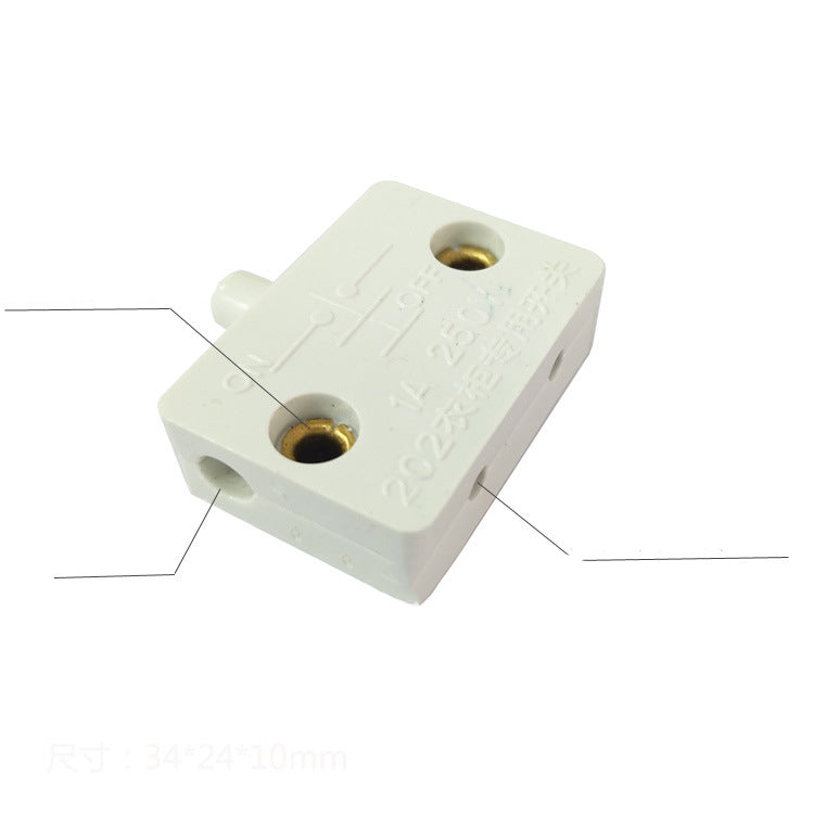 Inner Wardrobe Push Light Switch Door Touch Switch Automatic Lighting For Bedside Table Cabinet Cupboard Door Control