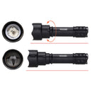VASTFIRE 850NM Zoomable LED Infrared Radiation IR Lamp Night Vision Flashlight USB Rechargeable LED Flashlight Tactical Flashlight 18650 Flashlight
