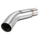Exhaust Muffler Middle Mid Link Pipe Motorcycle Slip on For Suzuki GSR750 2011-2015