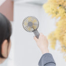 Well Star WT-F13 Portable Handheld Mini Fan USB Rechargeable Fan with Base Strong Wind Small Fan Mini Desktop Mobile Phone Holder Fans