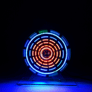 Geekcreit DIY Colorful LED Manual Version Ferris Wheel Flash Kit Music Spectrum Electronic Kit