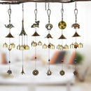 Wind Chimes Bells Lucky Fish Elephant Garden Outdoor Windows Hanging OrnamentDecorations