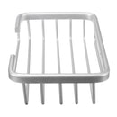 Space Aluminum Square Multifunctional Bathroom Space Saver Storage Soap Box 5 x 4 x 1Inches