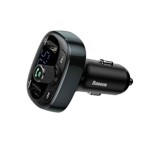 Baseus 3.4A Dual USB Car Charger bluetooth FM Transmitter Handsfree Car Kit Player Aux Modulator