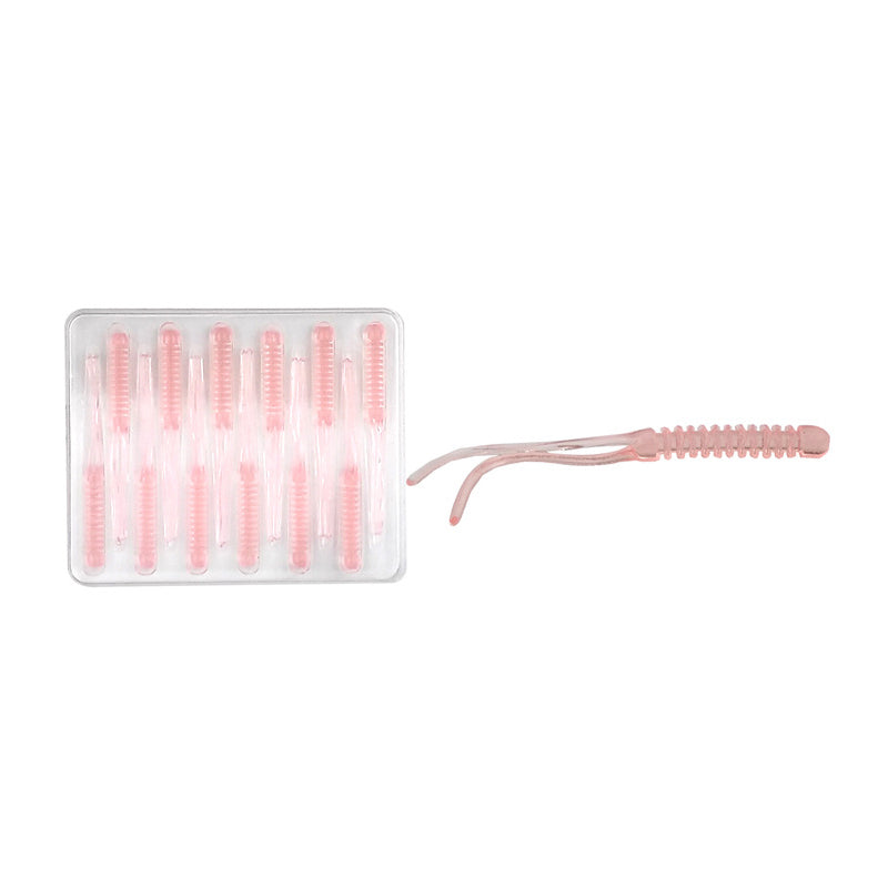 ZANLURE 12pcs 55mm TPR Fishing Lure 5 Colors Simulation Fishing Bait