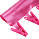 IPRee PVC Travel Hanger Waterproof Folding Clothes Rack Clips Multifunction Clothes Peg