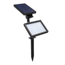 48 LED Solar Powered Flood Light Outdoor Yard Garden Landscape Spot Wall Lamp