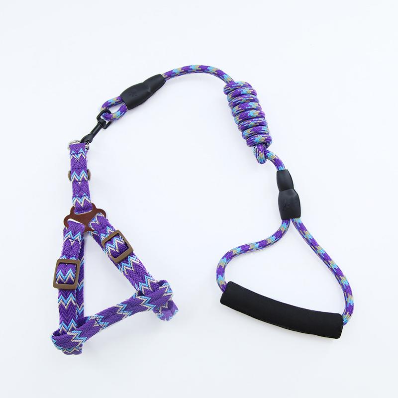 Dog Cat Leashes Pet Traction Rope Collar Durable Rock Climbing Material Pet Supplies
