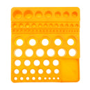 220x205x58mm Plastic Drill Bit Collet Chuck Milling Cutter Storage Box Tool Accessories Storage CNC Lathe Tool