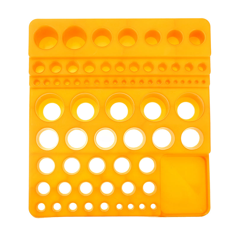 220x205x58mm Plastic Drill Bit Collet Chuck Milling Cutter Storage Box Tool Accessories Storage CNC Lathe Tool