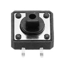 50pcs Tact Switch SMT SMD Tactile Membrane Switch Push Button 12x12x7.3mm