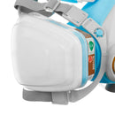 Silicone Full Face Respirator Gas Mask Goggles Particulate Chemical Dustproof