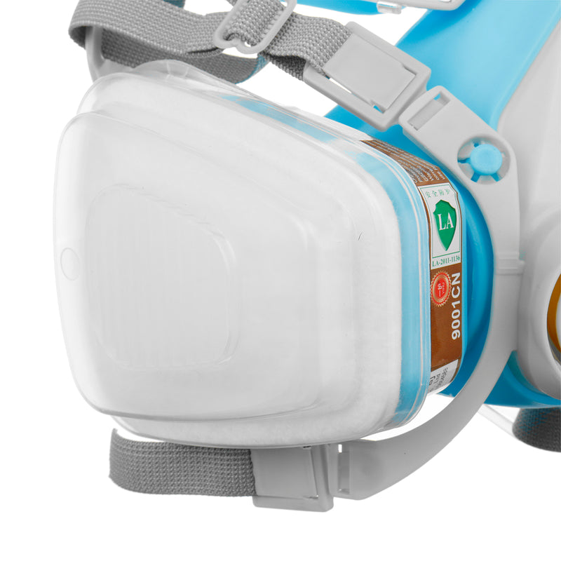 Silicone Full Face Respirator Gas Mask Goggles Particulate Chemical Dustproof