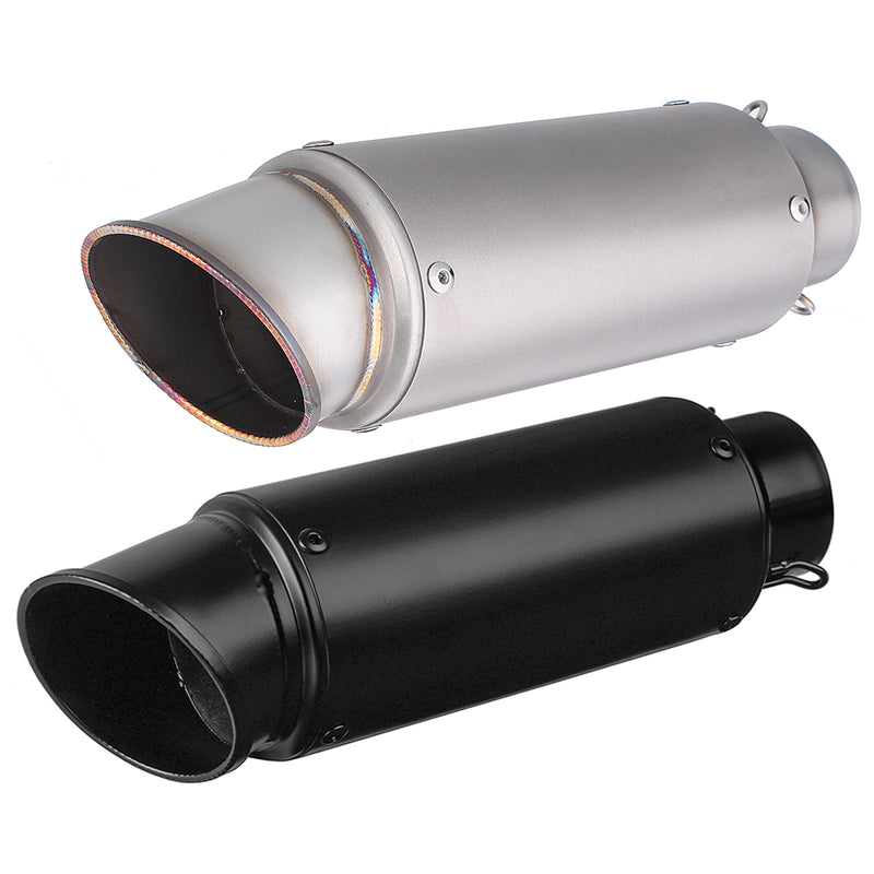 61mm Exhaust Muffler Pipe Universal Stainless Steel For Motorcycle ATV