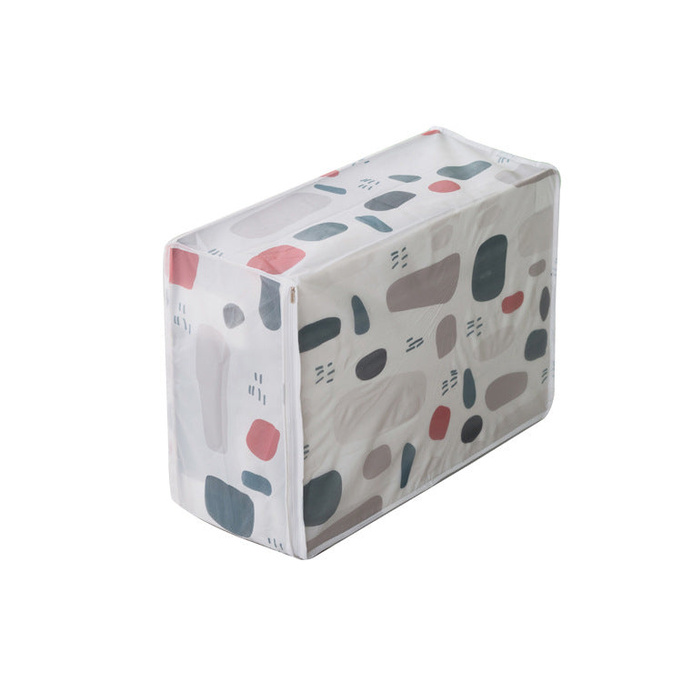 Home Portable Waterproof Folding Clothes Quilts Sheet Organizer Tidy Closet Storage Bag