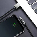 Bakeey 2.4A Type C Fast Charging Circular Magnetic Data Cable For HUAWEI P30 Mate20X XIAOMI MI9 S10 S10+