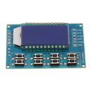 3pcs 3 Channel PWM Pulse Frequency Duty Ratio Adjustable Controller Module Square Wave Rectangular Signal Generator