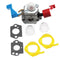 7Pcs Carburetor Carb Blower Fuel Line Kit For Poulan Snapper Craftsman 530071632