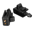 Pair Front Window Washer Jet Spray Nozzle For Renault Megane II Scenic II Fluence