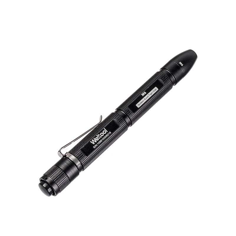 Weltool M6 X-LED Mini LED Cap No-Glare Flashlight IP65 Waterproof EDC Pocket Pen Light AAA Battery