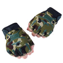 1 Pair KALOAD Children's Tactical Gloves Half Finger Glove Comfortable Breathable Anti-skid Gloves