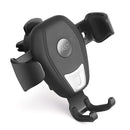 Universal 10W Qi Wireless Fast Charger Gravity Linkage Auto Lock Car Stand Phone Holder for iPhone X Xs